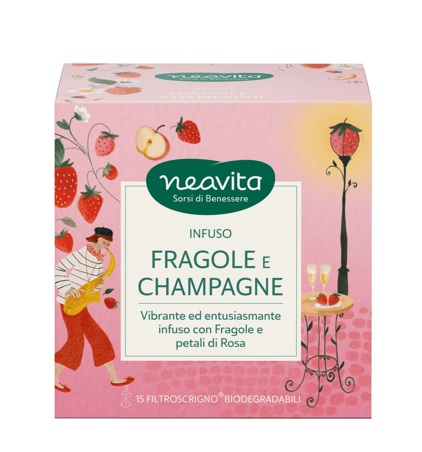 INFUSO FRAGOLE CHAMPAGNE 15 SCRIGNO