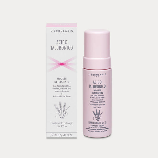 MOUSSE DETERGENTE AC. IALURONICO