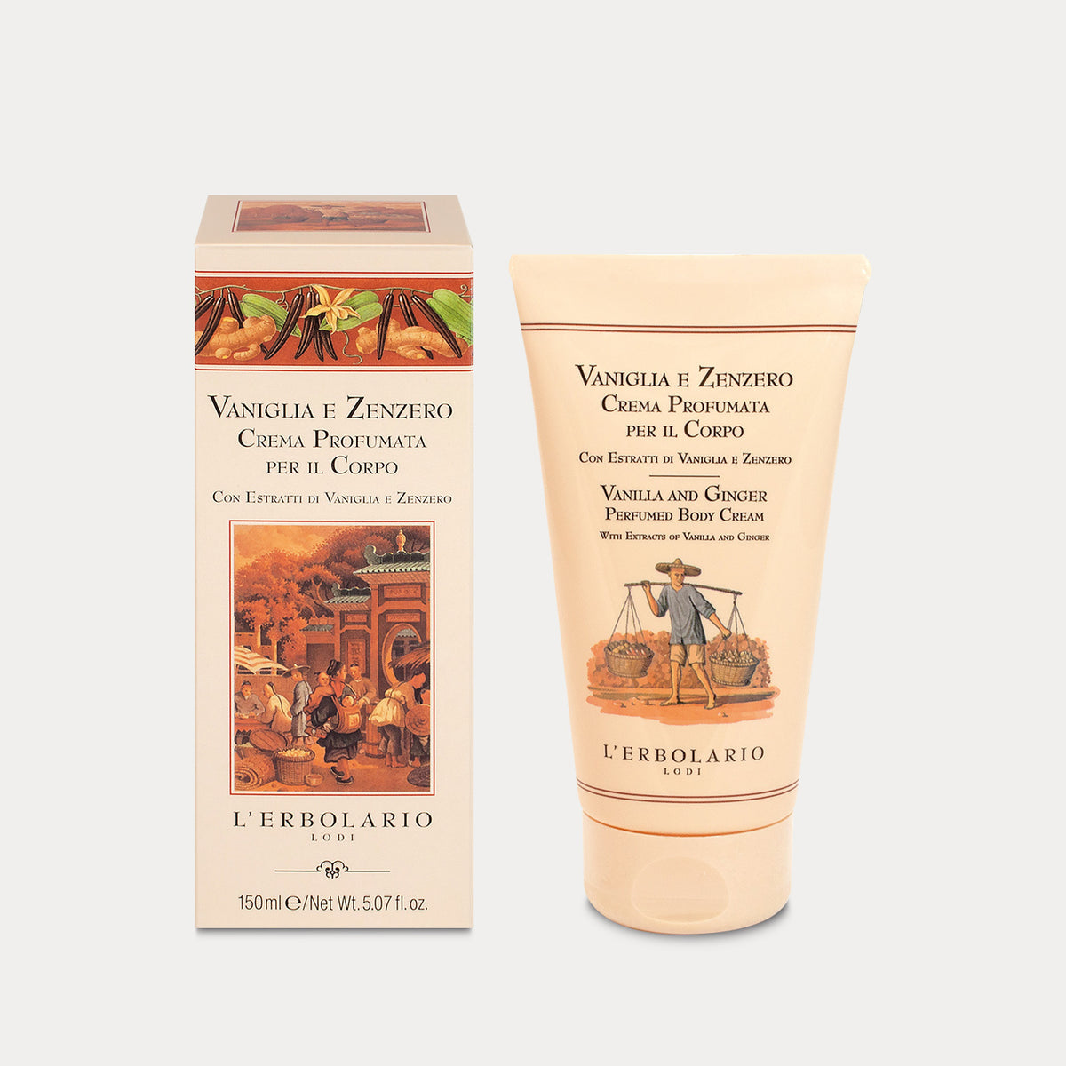 VANIGLIA E ZENZERO CREMA CORPO