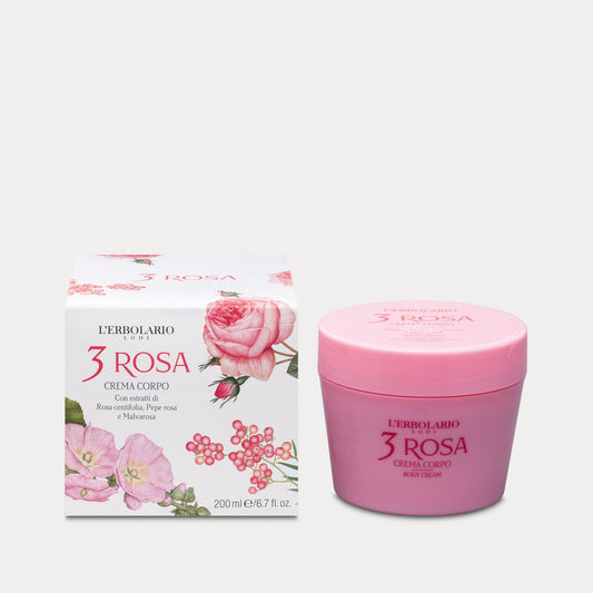 3 ROSA CREMA CORPO 200ML