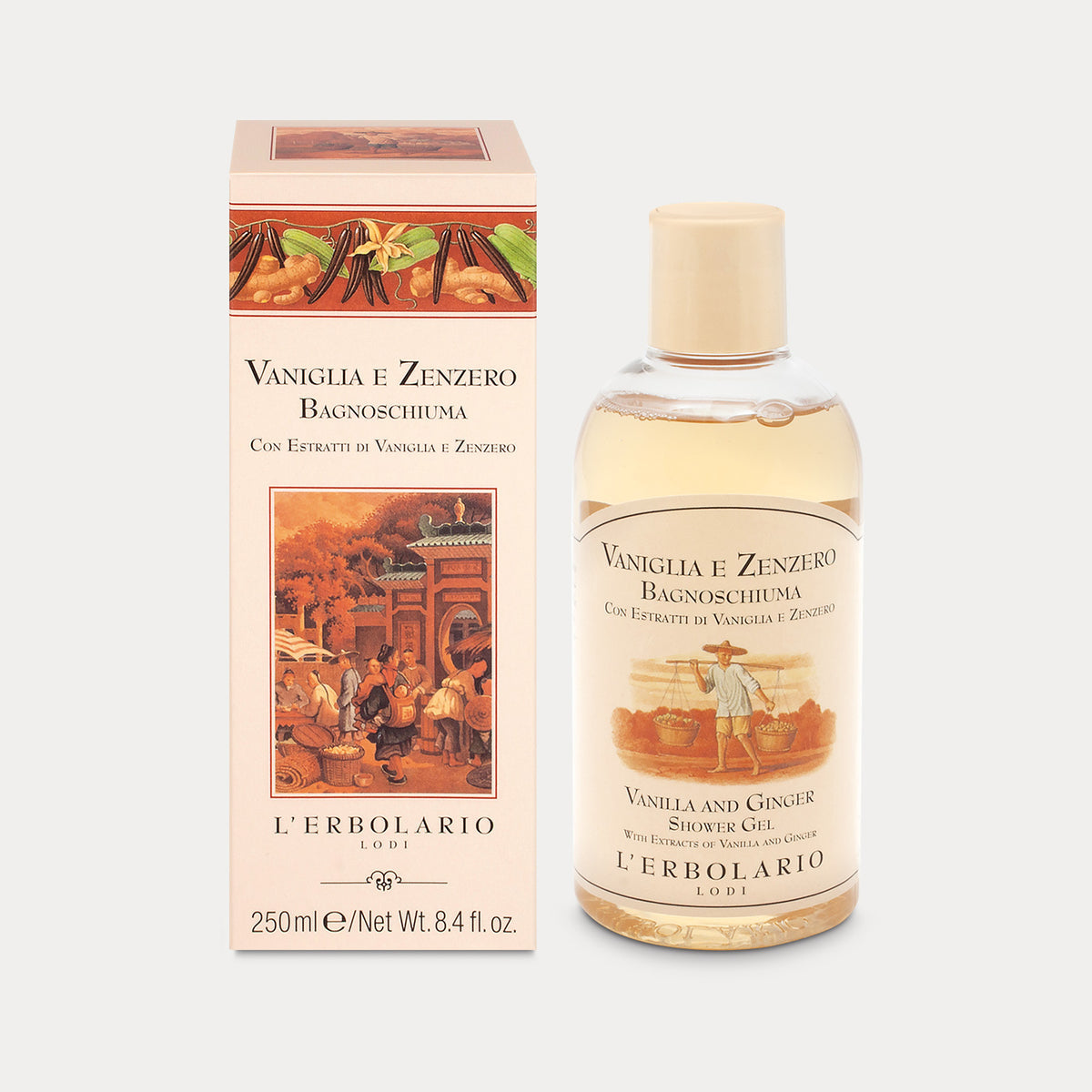 VANIGLIA E ZENZERO BAGNOSCHIUMA