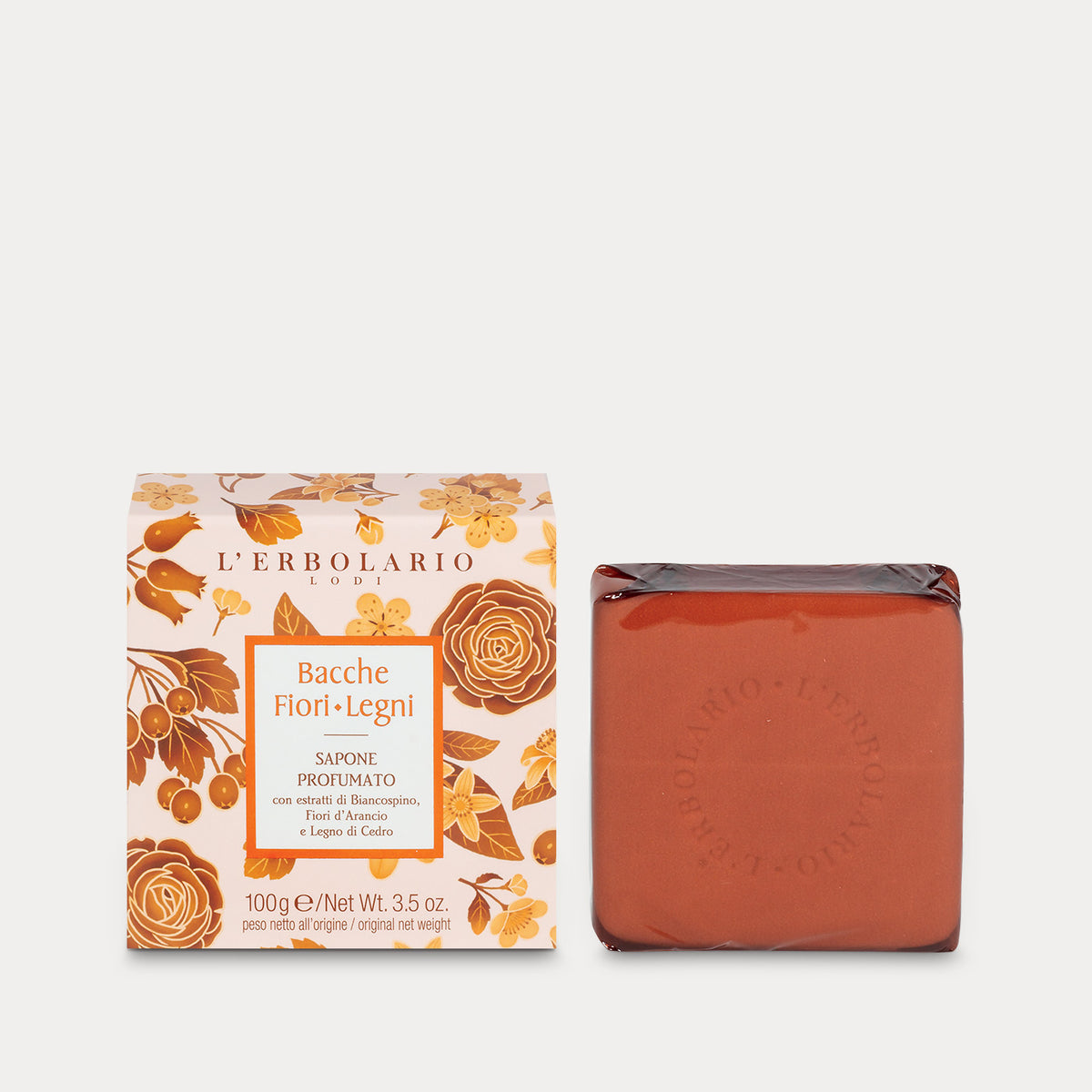 BACCHE FIORI LEGNI SAPONE 100G