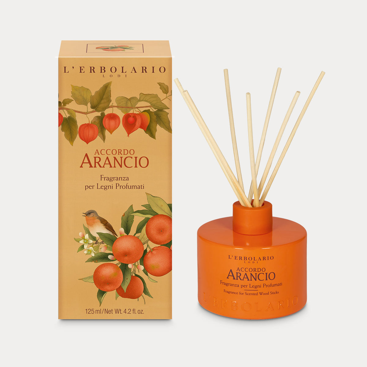 ACCORDO ARANCIO FRAGRANZA PER LEGNI 125 ML
