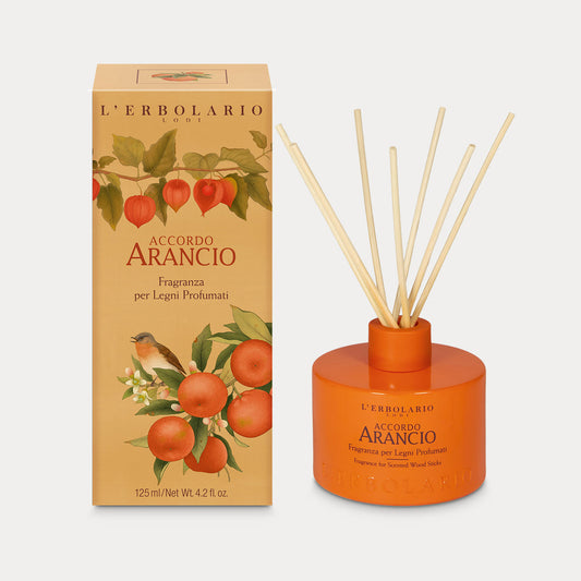 ACCORDO ARANCIO FRAGRANZA PER LEGNI 125 ML