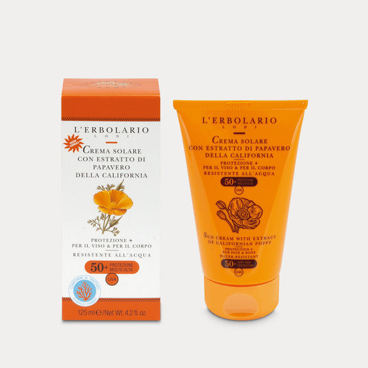 CREMA SOLARE PAPAVERO SPF50+