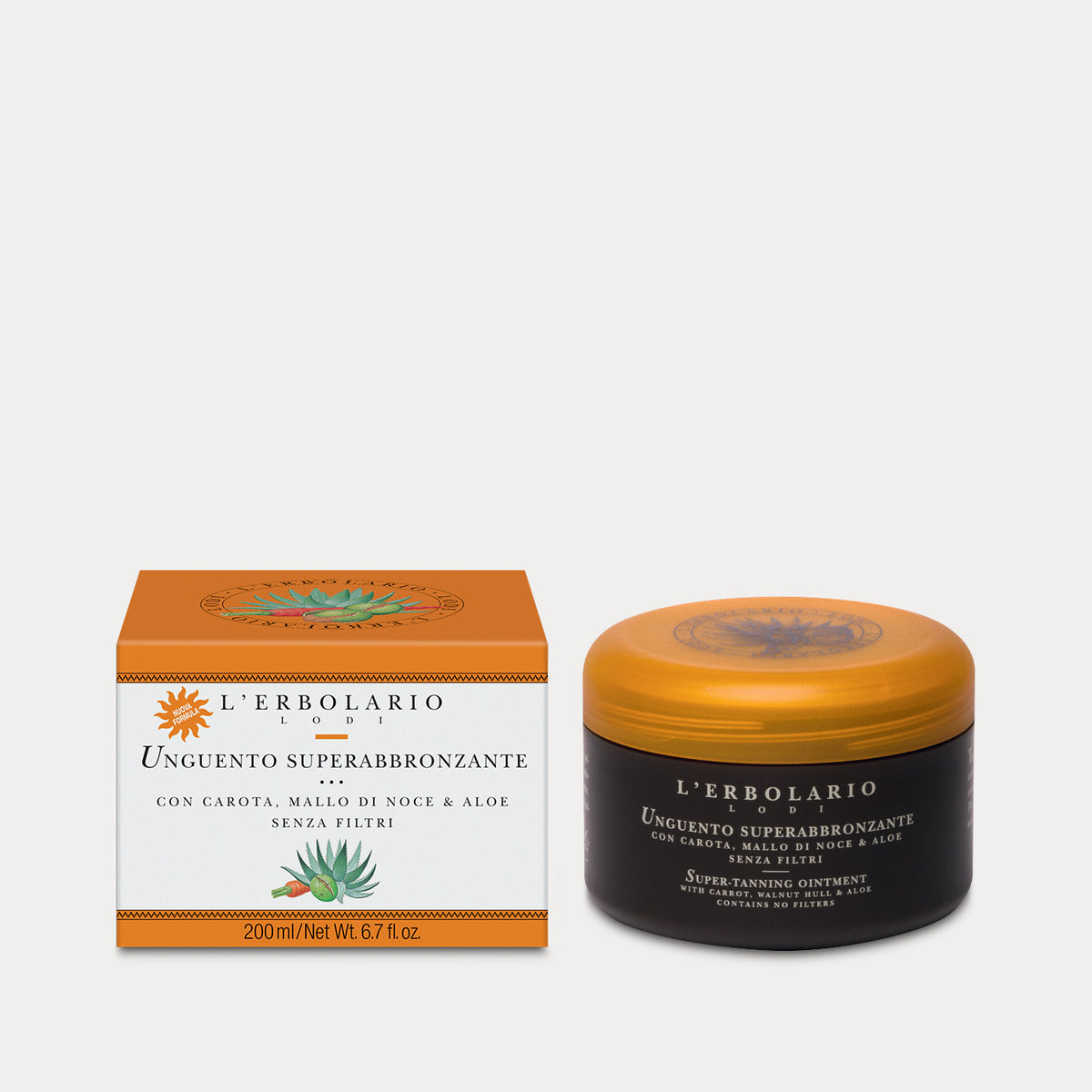 UNGUENTO SUPERABBRONZANTE CAROTA MALLO DI NOCE AL