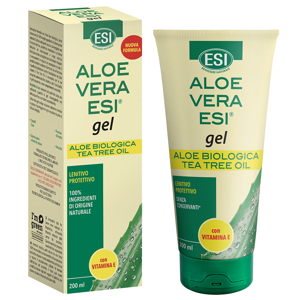 ALOE VERA GEL + TEA TREE 200ML
