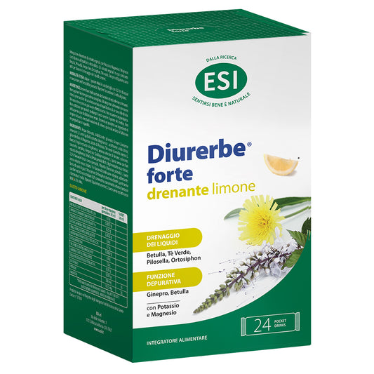 DIURERBE FORTE 24 POCKET DRINK LIMONE