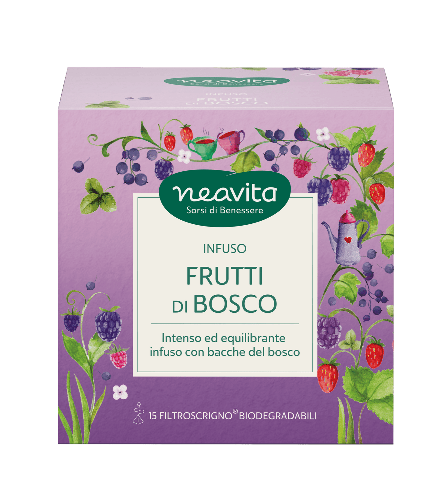 INFUSO FRUTTI DI BOSCO 15 FILTRI