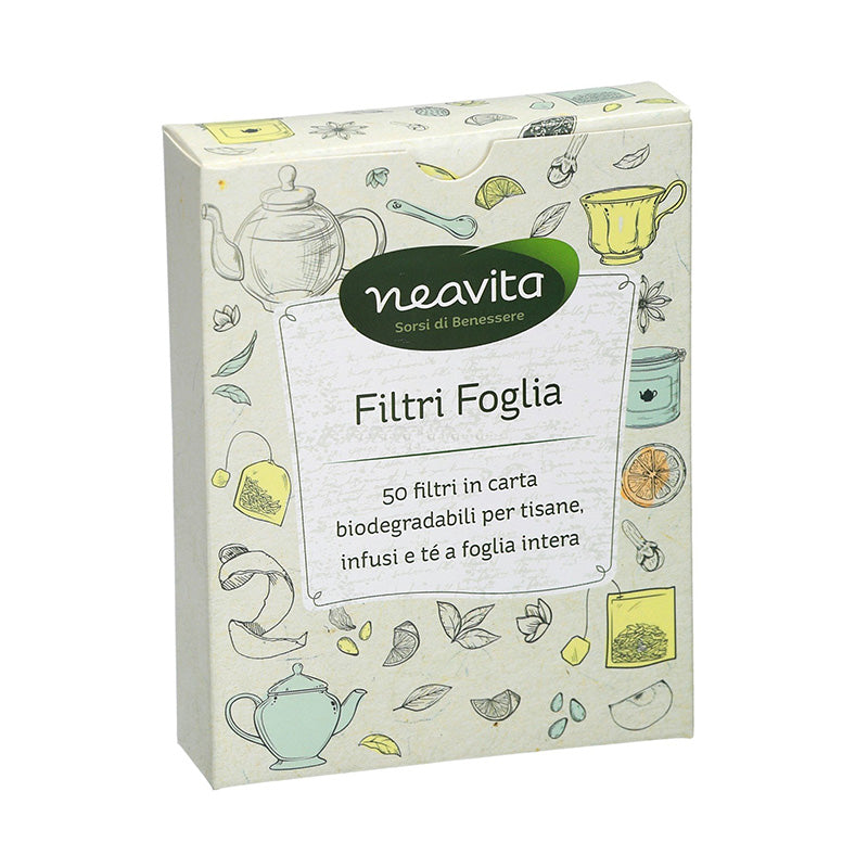 FILTRI FOGLIA BIODEGRAD 50PZ