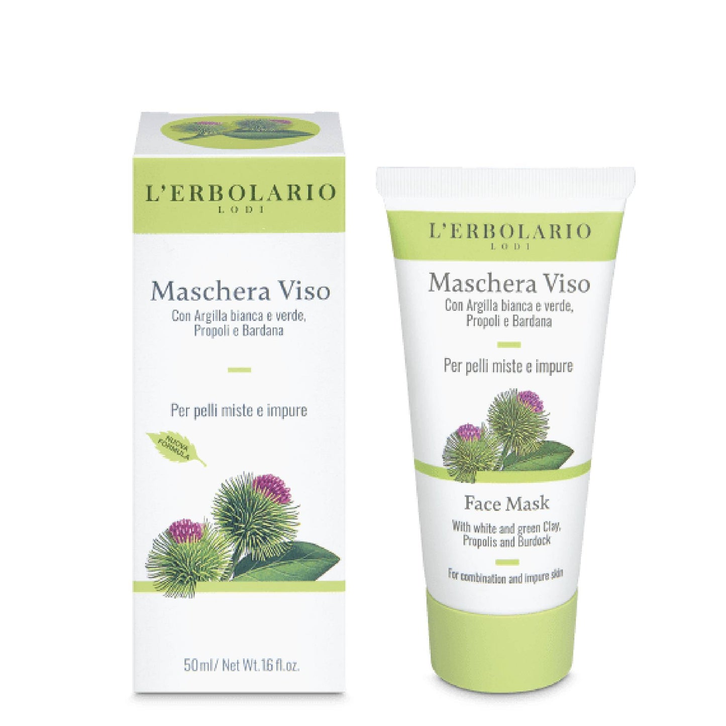MASCHERA ARGILLA E PROPOLI 50 ML