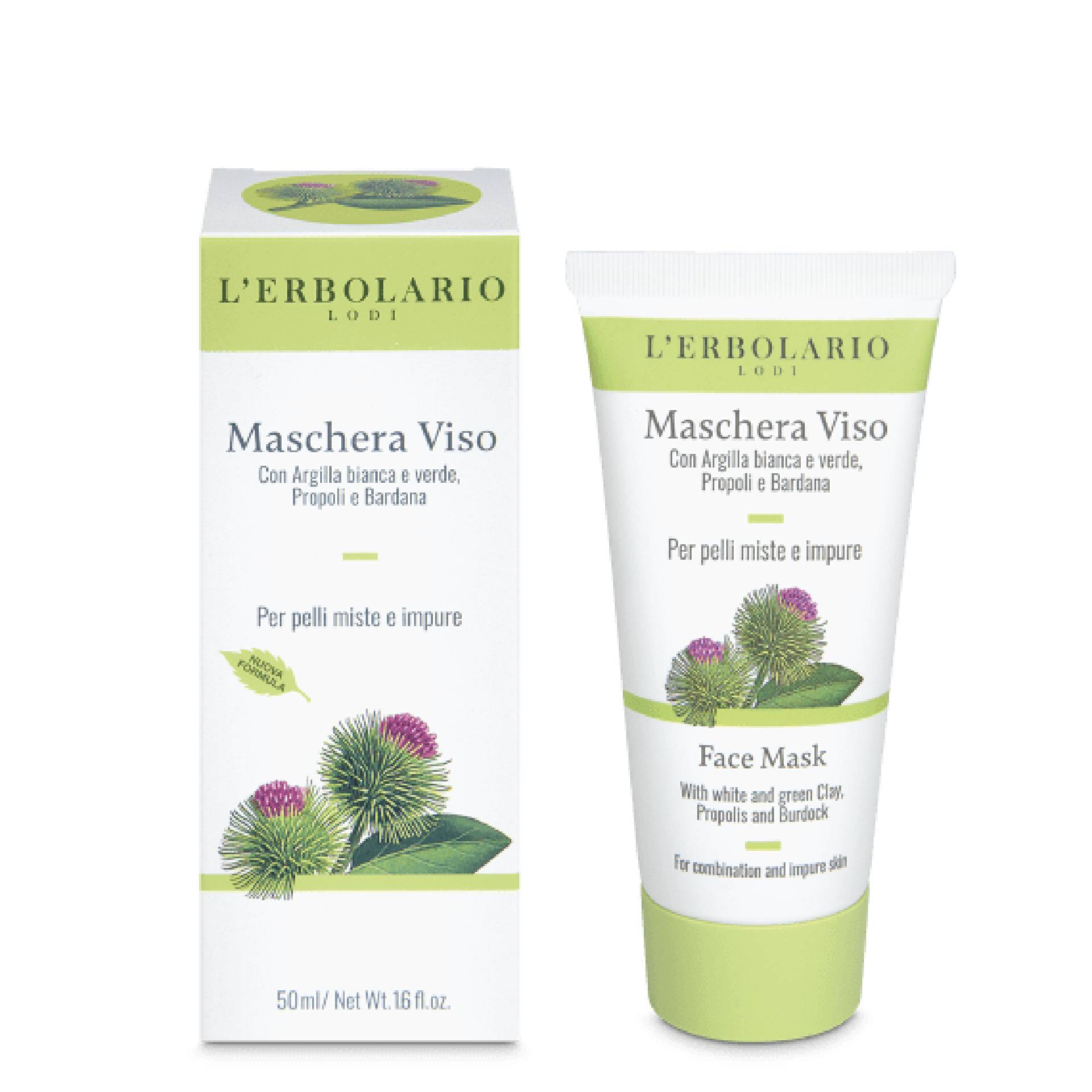 MASCHERA ARGILLA E PROPOLI 50 ML
