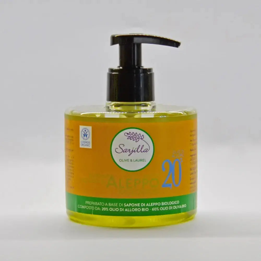 SAPONE LIQUIDO ALEPPO 20% BIO